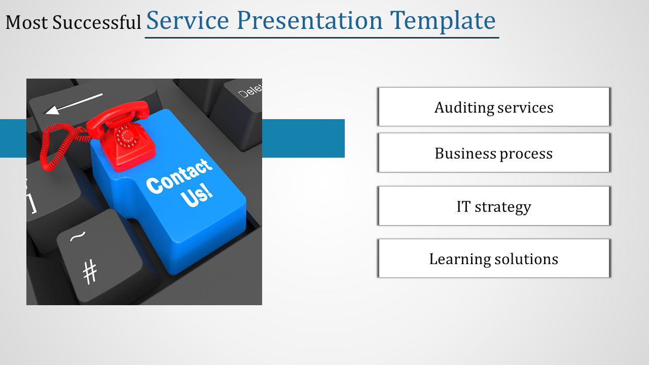 service presentation template-Most Successful Service Presentation Template